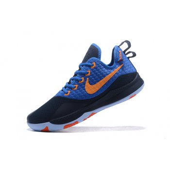 Nike LeBron Witness 3 Navy Royal Blue-Orange Shoes